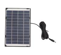 6W 12V panneau solaire en silicium polycristallin 6W 12V DC5521 caméra panneau solaire extérieur maison Surveillance éclairage