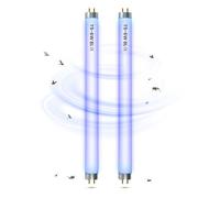 6W Ampoule de Re FSL T5 Anti Moustique, Tube UV 9in pour Lampe 6/12W (2 Pièces) T5 6W-2pack T5 6W-2pack TUBE LUMINEUX