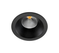 6W Dim À Chaud LED Spot Encastré Noir IP54 - 903223