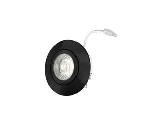 6W IP44 Dimmable LED Downlight Noir 2700K - IL-DC636DB