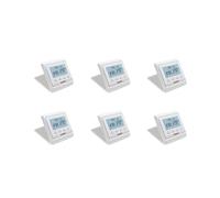 6X 16A 230V LCD Programmable Chauffage AU Chaud Thermostat D'Ambiance Thermorégulateur Régulateur de Température Manuel Mécanique