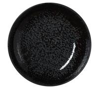 6x Assiette creuse Ø 25 cm VIDA Night noir Porcelaine