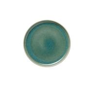 6x Assiettes plates Ø 17,5 cm grès ROCKZZERO One Myrtle Green / vert