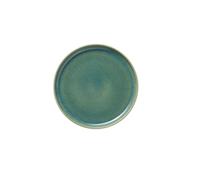 6x Assiettes plates Ø 22 cm grès ROCKZZERO One Myrtle Green / vert