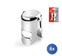 6X Bouchon Champagne Inox Soave Home