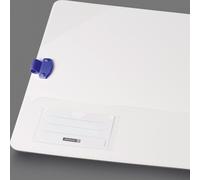6X BRUNNEN 102043537 Ordner 5cm Wave blau