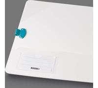 6X BRUNNEN 102043556 Ordner 5cm Wave türkis