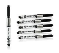 6x Convertisseur d'encre Octopus Fluids, convertisseur pour stylos plume standard permettant de recharger l'encre d'écriture à partir du verre à encre