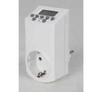 6x Heitech Electro-Mécanique Minuteur Semaines Intérieur Haus Protection Prises