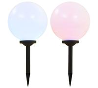 6x Lampes Solaires Sphériques LED de Jardin Eclairage Lumière Extérieur vidaXL