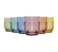 6x LAV 330ml Tokyo Verres à Whisky Gobelet Couleur Verrerie Coffret Cadeau