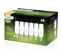 6x LED-Lampe E14 tubular T37 10W = 75W 1055lm 3000K warmweiß 200° LUMILED