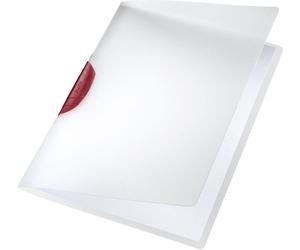 6x LEITZ 4175-00-25 Reliure à clip ColorClip DIN A4 PP clip rouge
