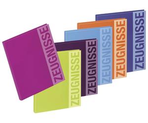 6x Pagna® 24012-00 Porte-revue A4 20 pochettes assorties