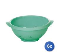 6X Passoire Margherita En Plastique Avec Couleurs Assorties 22Cm Art. 469