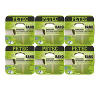 6X Petec Karo-Bande Butyle Plat Blanc 2Mm X 20Mm 3M Carte SB