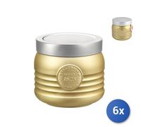 6X Pots Officina1825 0,75 Couleur Or Bormioli Rocco