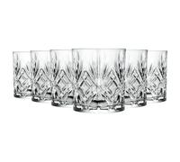 6x RCR Crystal 240ml Melodia Verres à Whisky Gobelet Glassware Ensemble-Cadeau