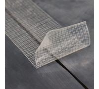 6x Ruban De Réparation I Serre Film Grille Film Résistant Aux Uv 8cm X 15m Blanc