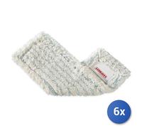 6x Serpilliére Sol Leifheit 55117 Profi XL Rechange Cotton Plus, pour Une
