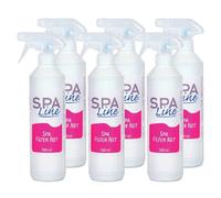 6x Spray nettoyant liquide pour filtre de Spa. (500ml) SpaLine