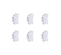 6X Sul180A 15 Minutes Minuterie Mécanique 24 Heures Programmable Rail Din Minuterie Commutateur de Relais Mesure Analyse Instruments Nouveau