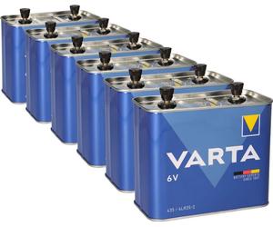 6x Varta 435 6V 35.000mAh Longlife Alkaline Battery