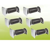 6x Viessmann Vitovent 050-D Type H20E A43 sans panneau de commande - en plastique - Z025293