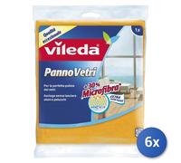 6x Vileda Panno Microfibra Pour Vitres Blanc 1 Pièce MPN 8001940000015