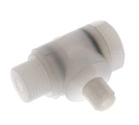 6x4mm & G1/2'' PVDF Raccord à compression coude avec filetage mâle avec boulon banjo 10 bar