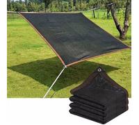 6x6 m Toile Ombrage HDPE Respirant Protection Rayons 90-95% UV pour Jardin Terrasse Filet Protection Solaire Filet Femeo