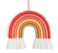 (7) 6 Layers Nordic Woven Rainbow Tapestry Home Decor Wall Hanging Toys Nursery Decor Living Room Kids Girls Bedroom Decor