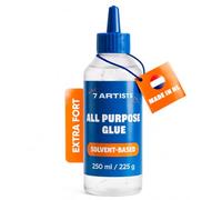 7 Artists Colle Loisirs Créatifs Transparente 250 ml - Adhésif Liquide Tout Support pour Papier, Bois, Feutrine, Tissu, Verre, Céramique | Colle Universelle pour Scrapbooking, Bricolage Créatif, DIY