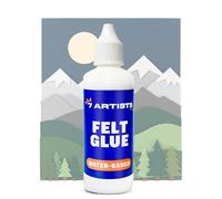 7 Artists Colle Textile Extra Forte pour Tissu et Feutrine 80 ml - Colle Tissu Transparente Permanente Résiste Lavage pour Jean, Couture, Vêtement, Tissus Fin, Loisirs Créatifs, Couture | Textile Glue