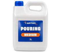 7 Artists Medium Acrylique Pouring Professionnel 5L - Medium de Lissage Brillant pour Peinture Acrylique | Diluant Peinture Transparent pour Fluid Art