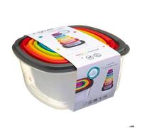 5five Lot de 7 boîtes de rangement - Multicolore