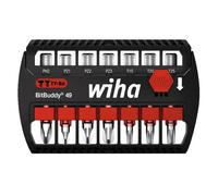 7 embouts longs TY Phillips/Pozidriv/Torx et porte-embouts Bitbuddy WIHA