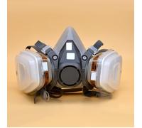 7 en 1 demi-masque pour respirateur de protection de peinture par pulvérisation de gaz 3M 6200