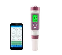7 en 1 Temp ORP EC TDS salinité SG PH mètre ligne testeur de qualité l'eau à dents bleues contrôle APP for Aquarium laboratoire boisson, Testeur précis(7 in 1)