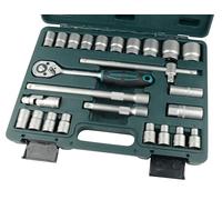 Mannesmann – Jeu de clés à douilles M29080 1/2" 25 pièces Chrome‑Vanadium