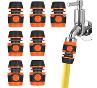 7 Pcs Raccord Tuyau d'Arrosage 1/2 Pouce, Embout Tuyau Arrosages, Connecteur Raccord Tuyaux Arrosage 13mm compatible avec Gardena Raccords