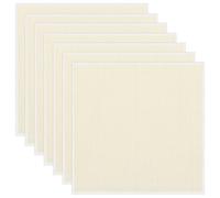 7 Pièces Étamine à Fromage Coton Naturel 50x50cm,Tissage Fin Densité 100 Non Blanchie, Réutilisable Filtre Alimentaire,Gaze Alimentaire Premium,Pour Beurre,Yaourt,Lait