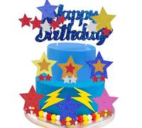 7 Pièces Soni Mini Figurines Set, Decoration Gateau Anniversaire Enfant | Décorations Gâteaux, Jouets Figurine Cupcake, Cake Topper pour Fournitures de Fête d'Anniversaire