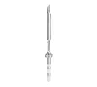 7 types de mini pointes de fer à souder en acier inoxydable de remplacement pour fer à souder TS100 Conduction thermique rapide pour la production et la réparation électroniques (TS-C4 (prix limité