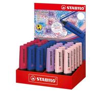 STABILO 70/30-3-2 Surligneurs STABILO BOSS ORIGINAL NatureCOLORS, présentoir de 30 pièces
