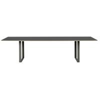Muuto Table à manger 70/70 255x108 cm White laminate-Plywood-Sand