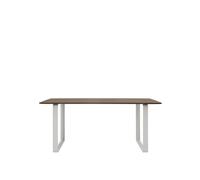 Muuto Table à manger 70/70 170x85 cm Solid smoked oak-Grey