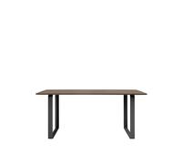 Muuto Table à manger 70/70 170x85 cm Solid smoked oak-Black