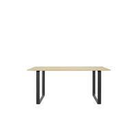 Muuto Table à manger 70/70 170x85 cm Oak veener-Plywood-Black