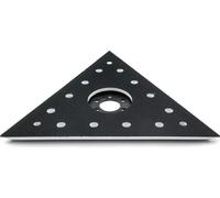 #70 Disque Triangulaire Avec Velcro Pour Broyeur De Plâtre, Girafe Dedra Dedra Ded7758
